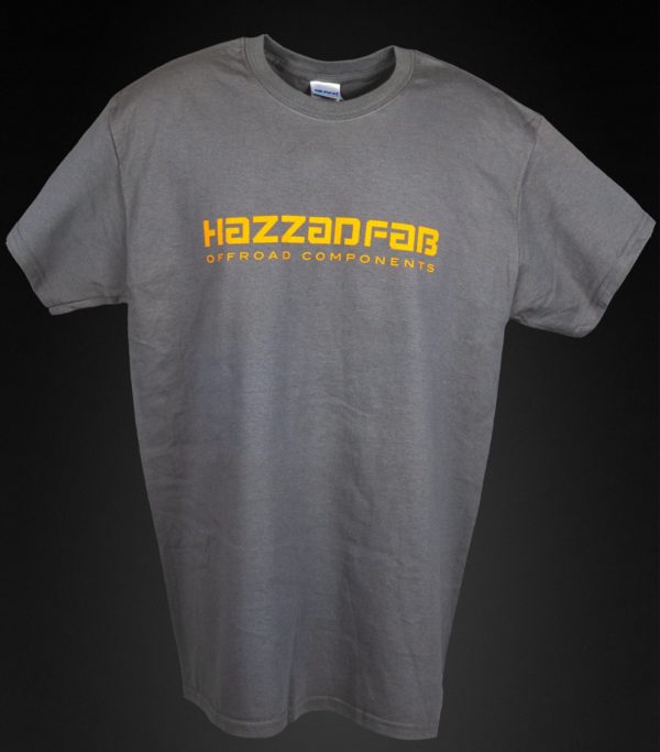 HazzadFab Name Grey Shirt Front